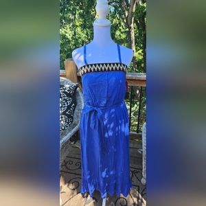 Amy Byer NWT Navy Maxi Dress Girls Size 14